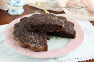 torta di zucca al cacao amaro