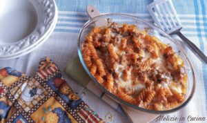 Pasta al forno Furba con Melanzane e Zucchine