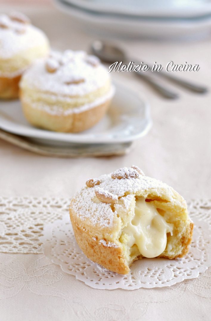 Pasticcini Alla Crema Fatti In Casa Melizie In Cucina