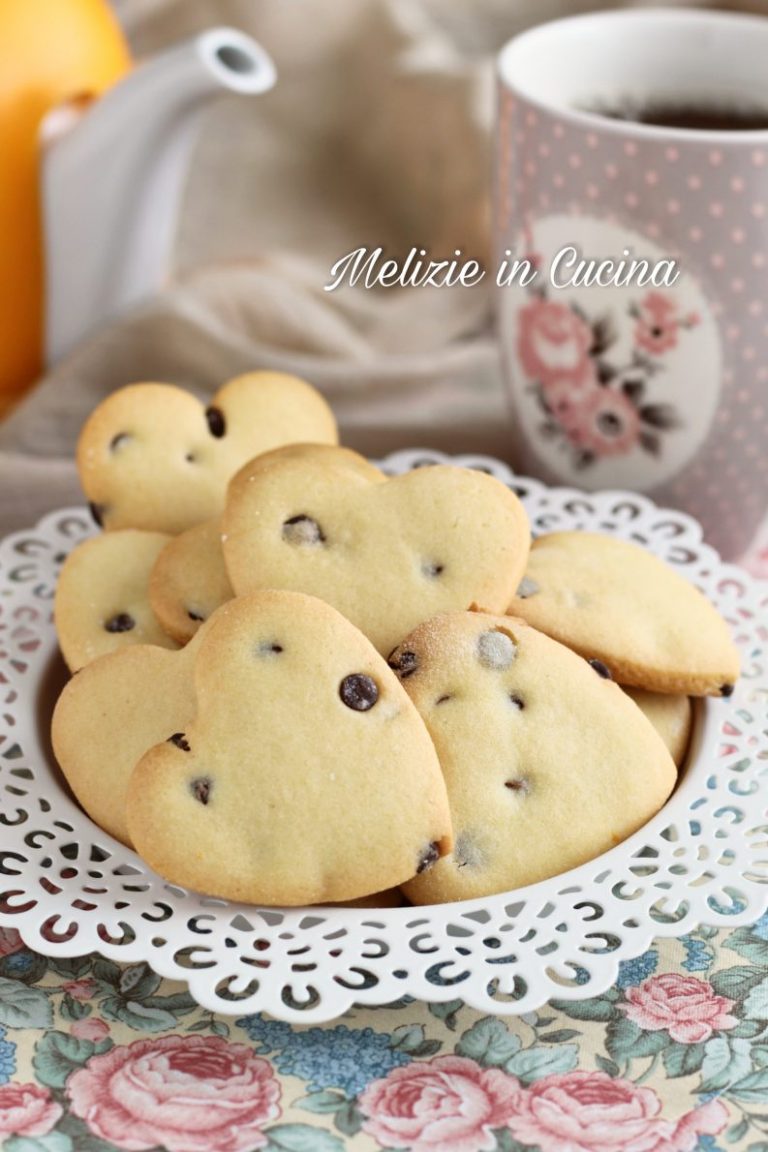 Biscotti Con Gocce Di Cioccolato Melizie In Cucina