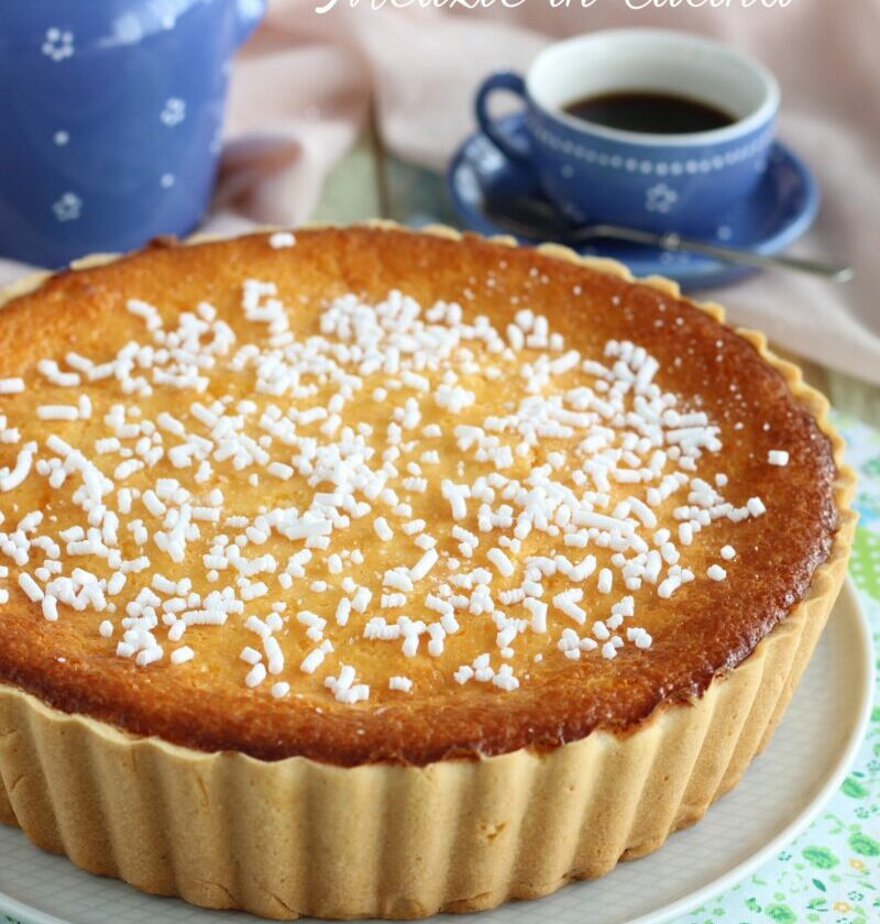 Torta tedesca al formaggio Kasekuchen