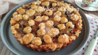 Crostata pere e cioccolato