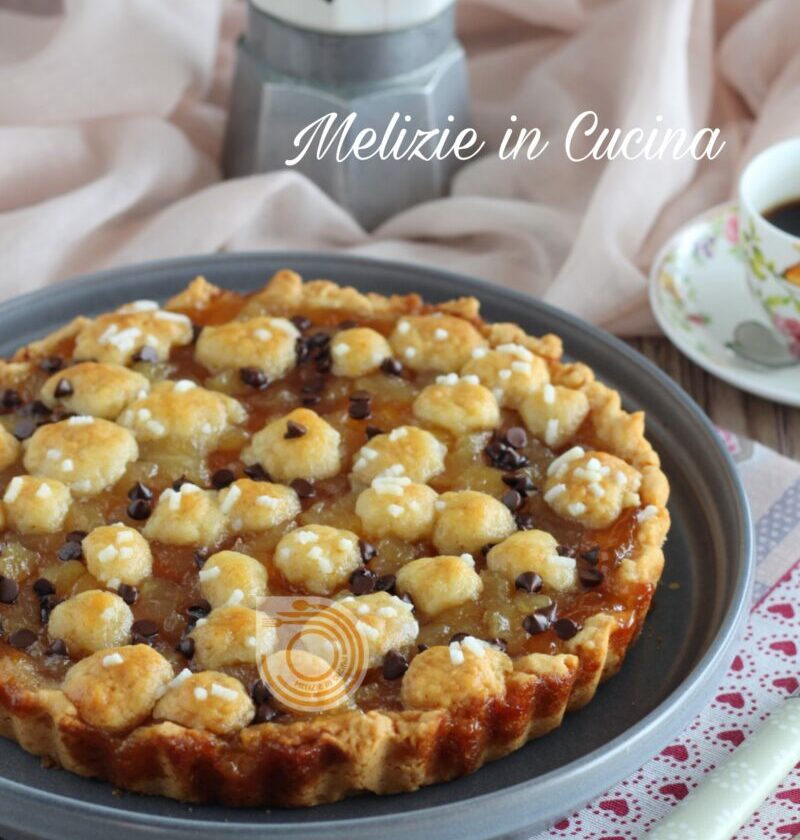 Crostata pere e cioccolato